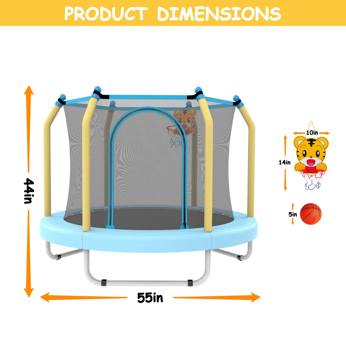 MyFunGear 55inch Mini trampoline