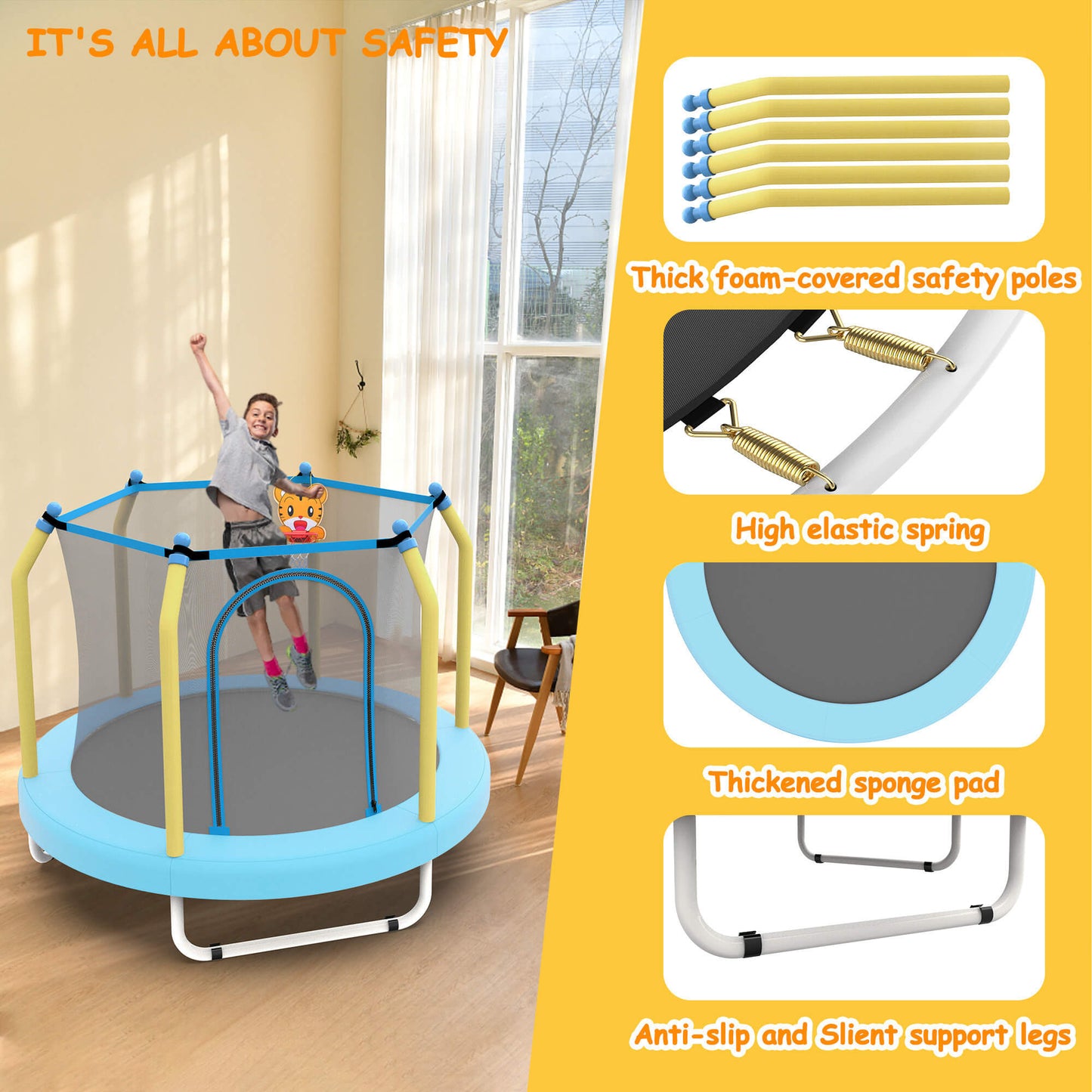 MyFunGear 55inch Mini trampoline